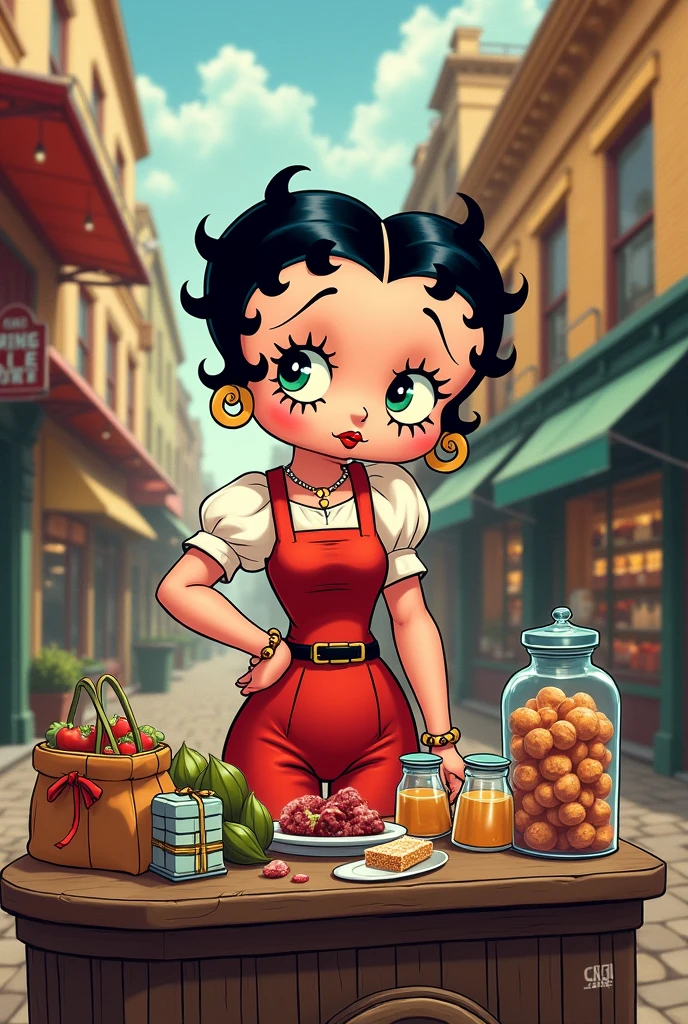 Betty boop venderora