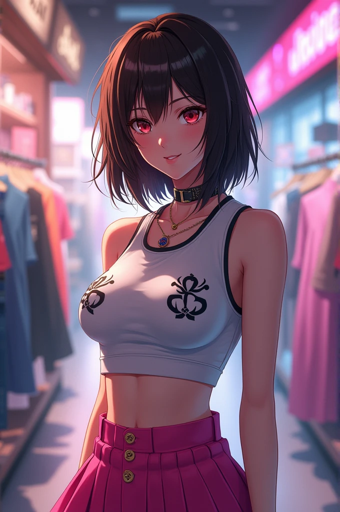 8K, masutepiece, Raw photo, Best Quality, Photorealistic, extremely detailed CG unity 8K wallpaper, depth of fields, Cinematic Light, Lens Flare, Ray tracing, (Extremely beautiful face, Beautiful lips, Beautiful eyes), intricate detail face, ((Ultra detailed skin)) 1girl in, In the Dark, deepshadow, cute asian girl, 1 girl, (Very slim slender fit-muscled body:1.3), ((Looking at Viewer)),(Big smile:1.3), (City night in white bra and underwear, a dark night, (Neon sign), (Blurred background), Fashion Street Night),(No people in the background:1.3), Beautiful earrings, Bracelets, Necklace, pantyhose, Clear eyes, (pale skin), (big eye ace forward, ((upperbody shot)), ((Silk Hot Pink Color Pants:1.3)),(Brown hairs), (see through), (Looking at Viewer:1.3) opened breast, Very slim, Large breasts, ((see through)), Touching the Breast, Highly detailed, A hyper-realistic