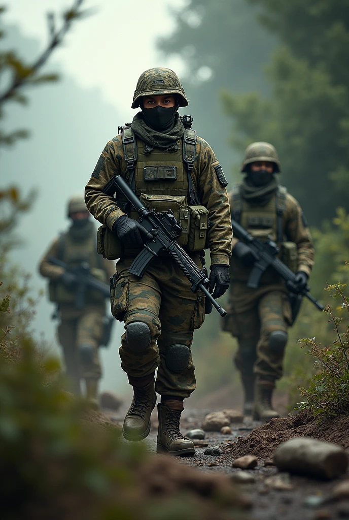 Indian army camouflage wallpaper equal lighting