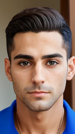 An Ashkenazi man focus on the face