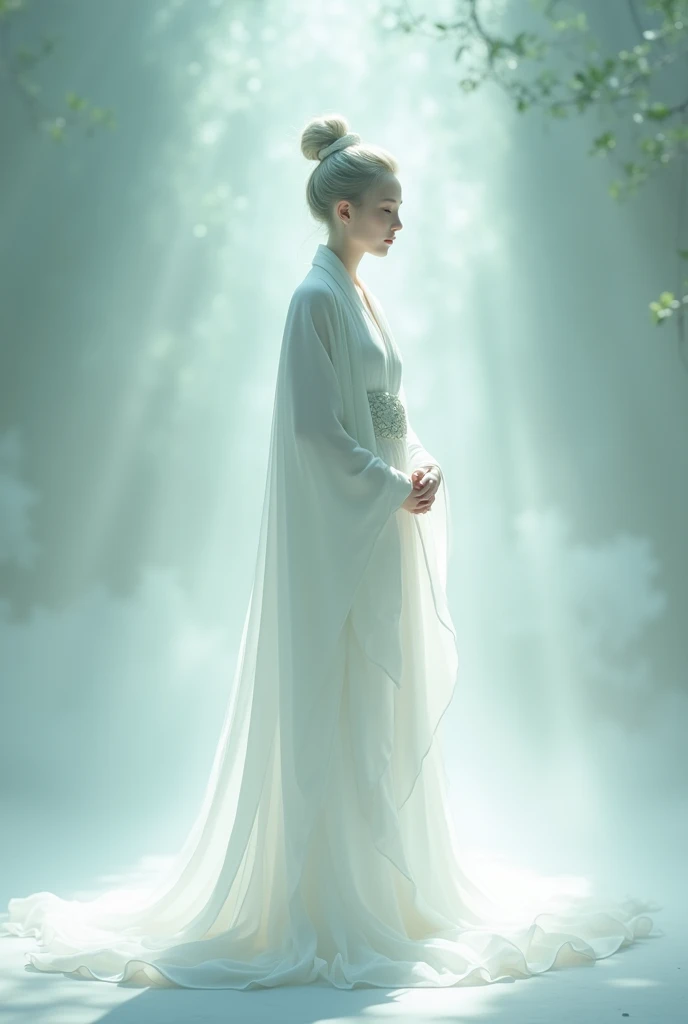 White Light Jade Clothes