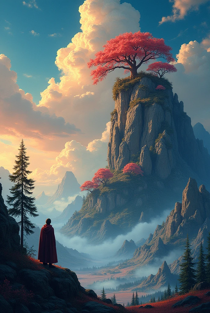 create a ai art landscape with name stifan uncle