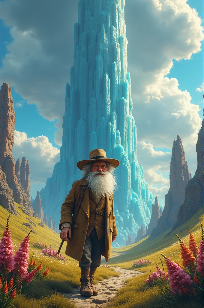 create a ai art landscape with name stifan uncle