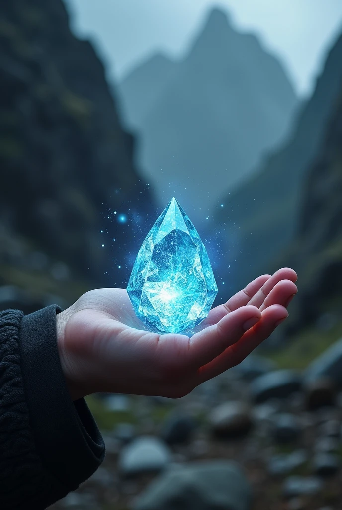 A mineral called "evolutionary diamond" that can grant powers.