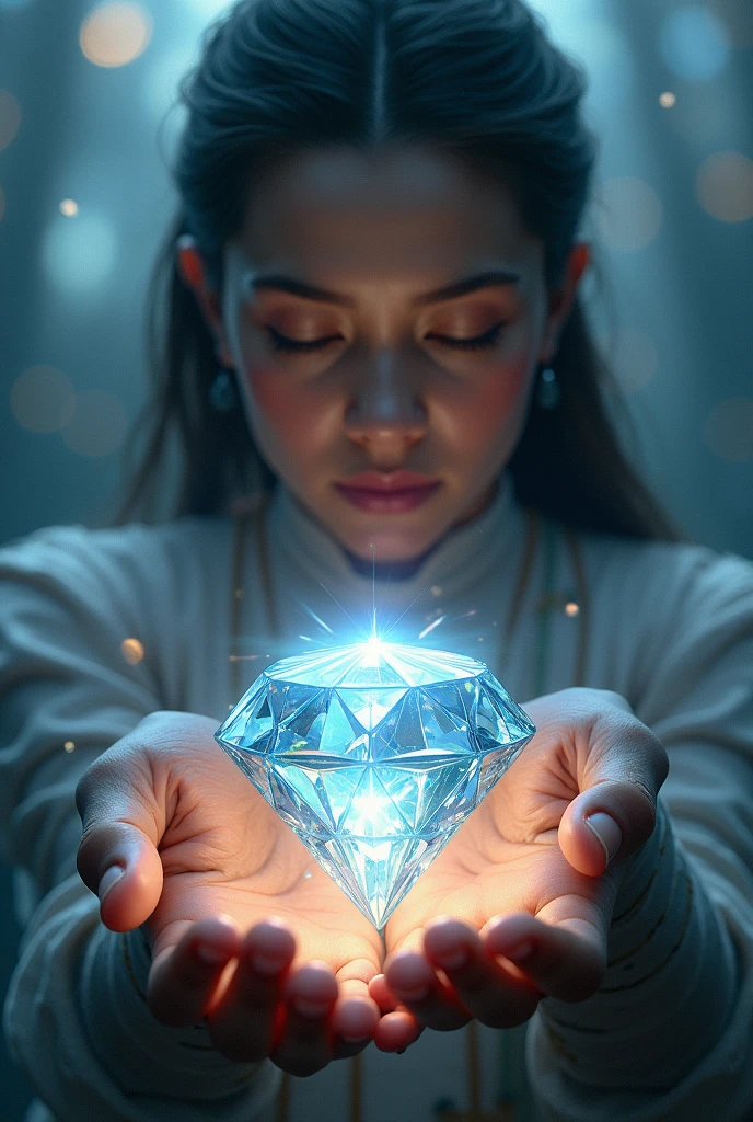 A mineral called "evolutionary diamond" that can grant powers.