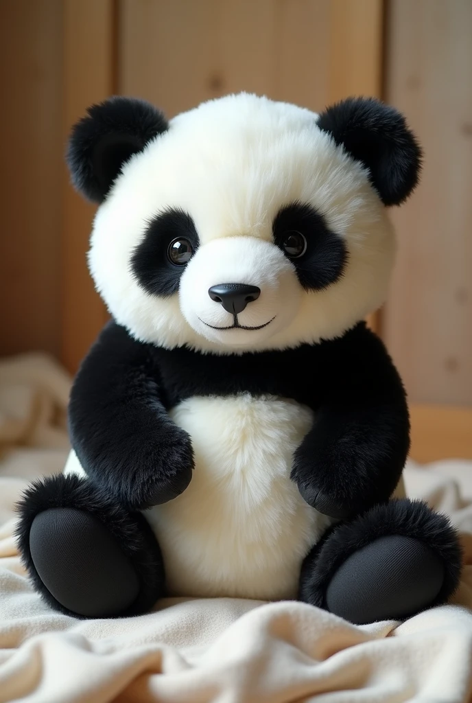 a real panda plush toy