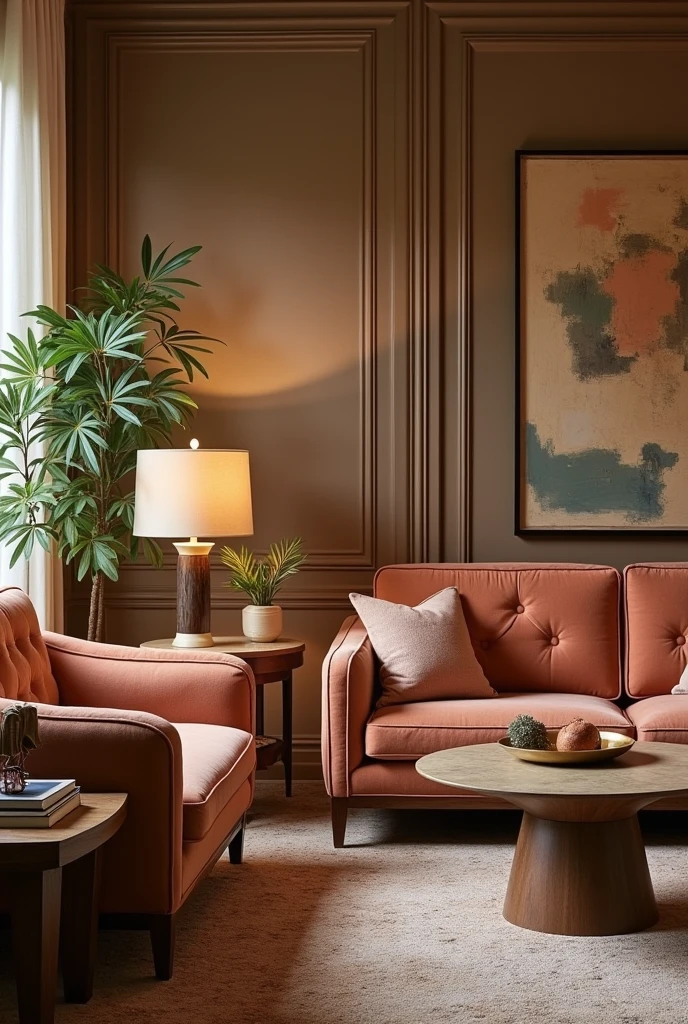 MDF furniture for a living room imitating furniture from the 90s