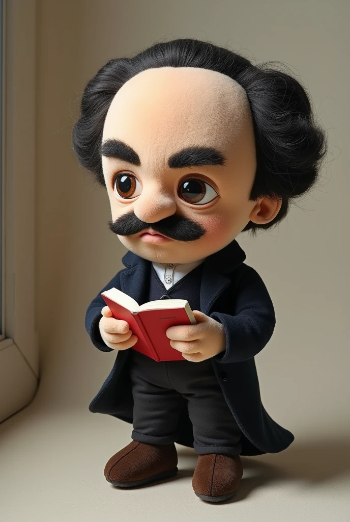 flaubert plush toy with hair
