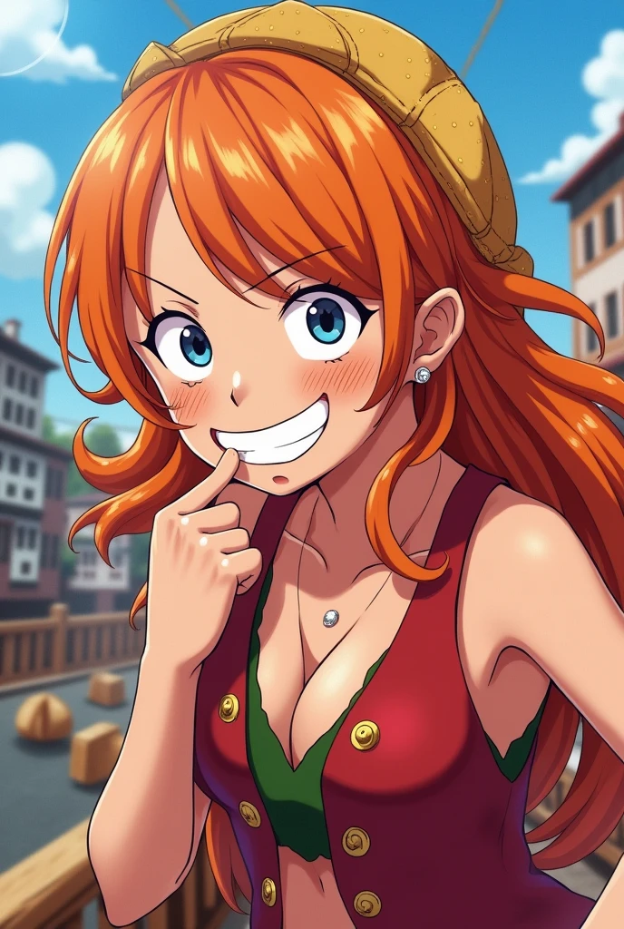 One Piece Nami farting