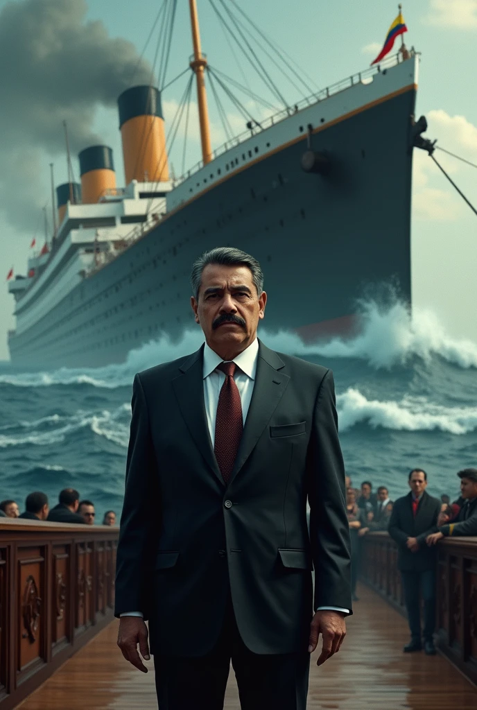 Nicolas Maduro on the Titanic