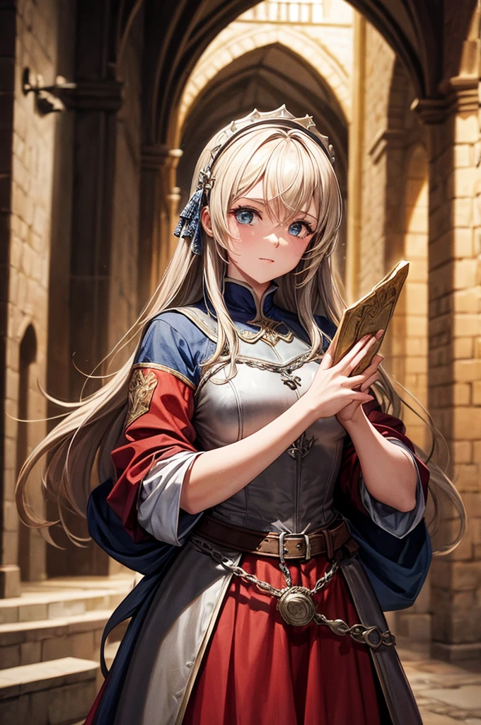 Crie um background de estilo medieval.