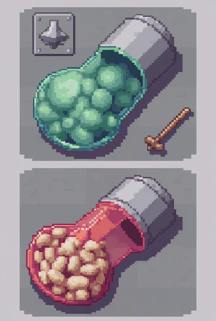 (pixelart) Drug pixelart style minecraft item texture