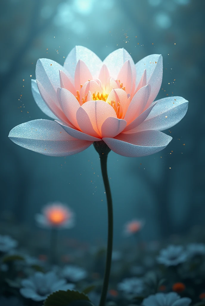 Create a flower that you create in the air