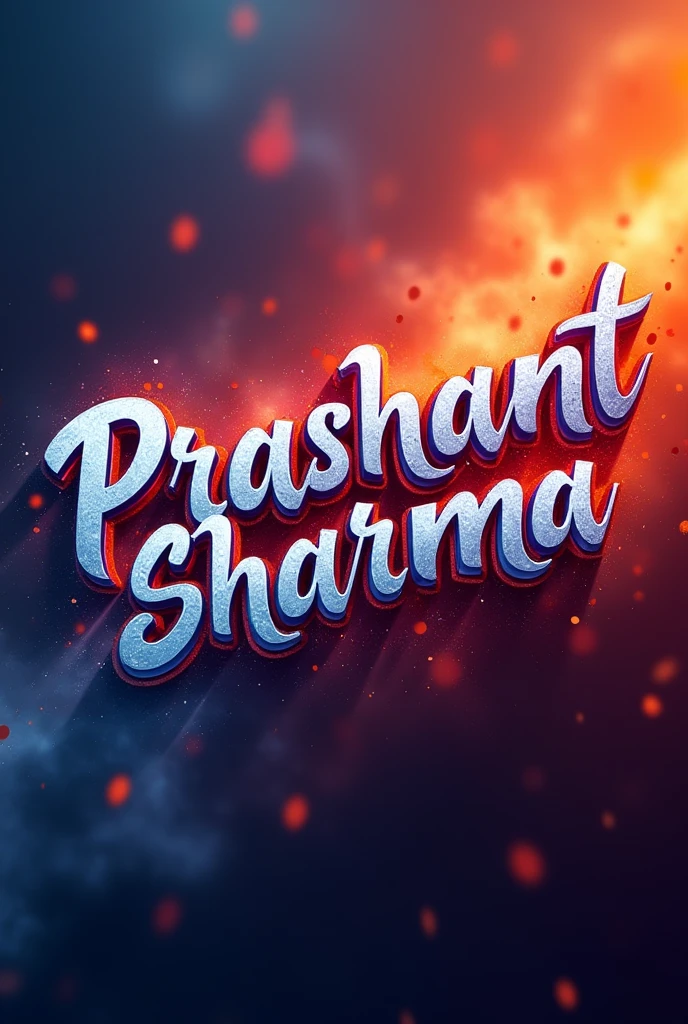 Prashant Sharma Hindi text name wallpaper for mobile