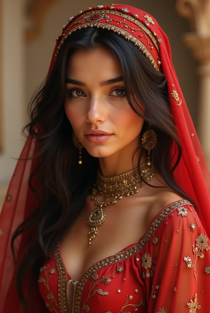 Create a pretty Maghrebi girl 