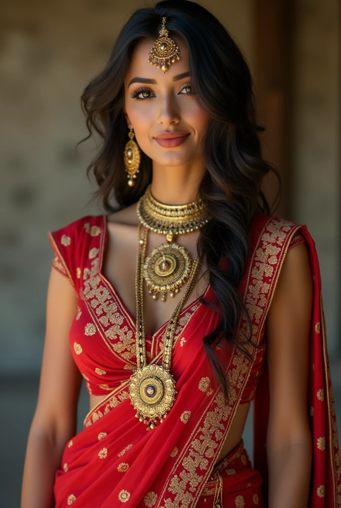 Big ass big nipples beautiful gorgeous Indian girl in traditional dress