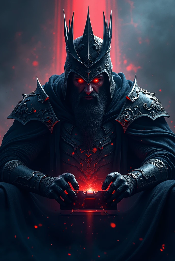Draw pictures of dark king gaming logo Hight quality, ultra HD