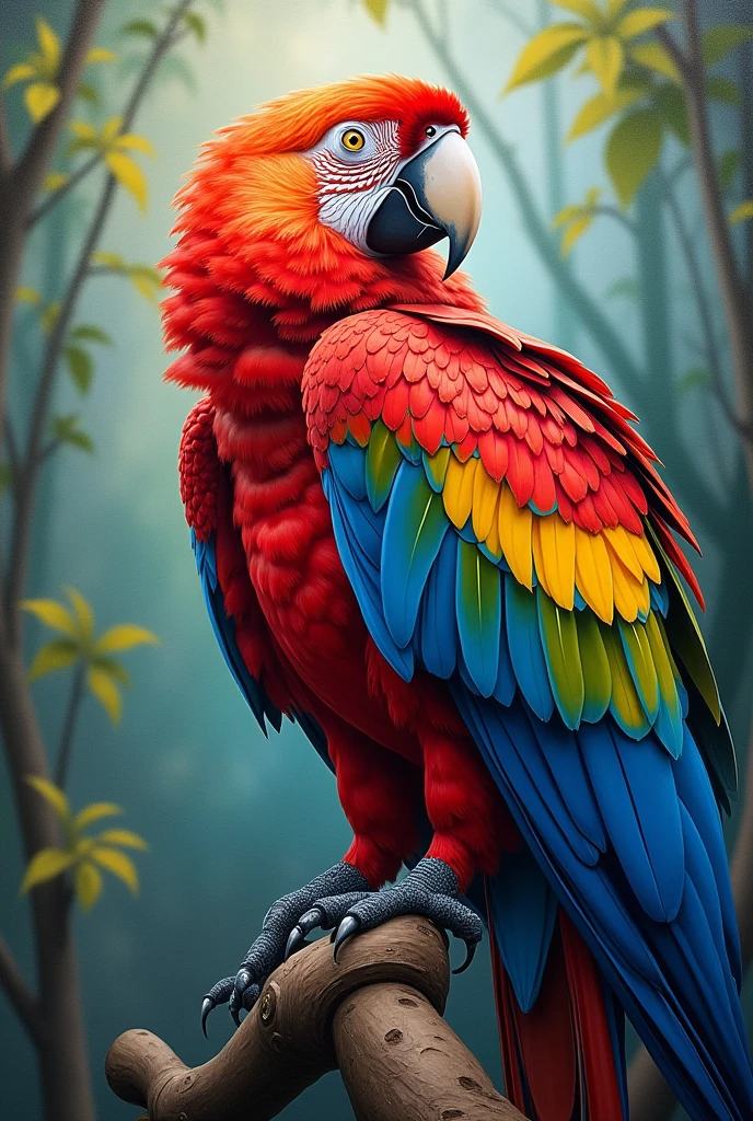 A bird painting