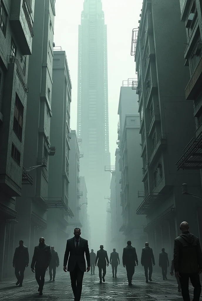 A city with only men