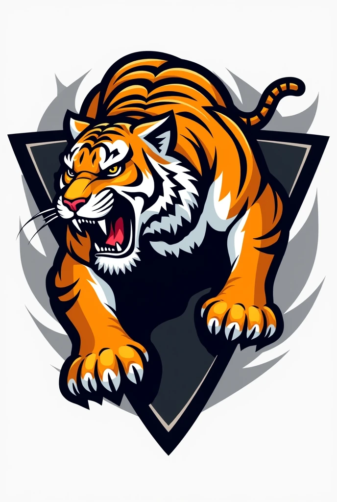 Logo with tiger