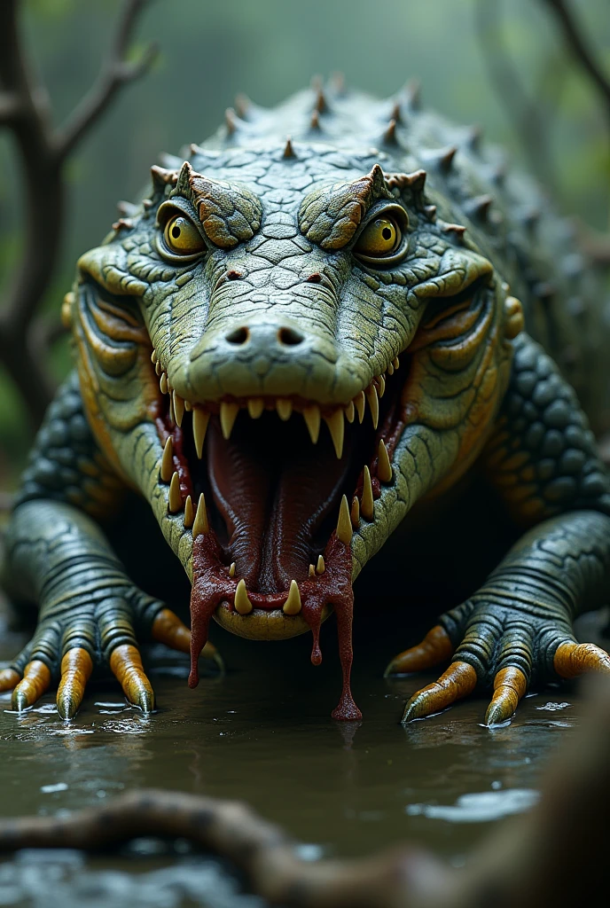 Alligator zombie mutation