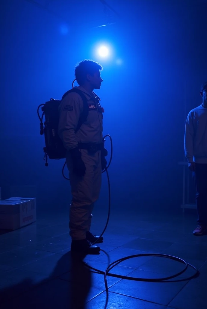 Ghostbusters en teatro azul