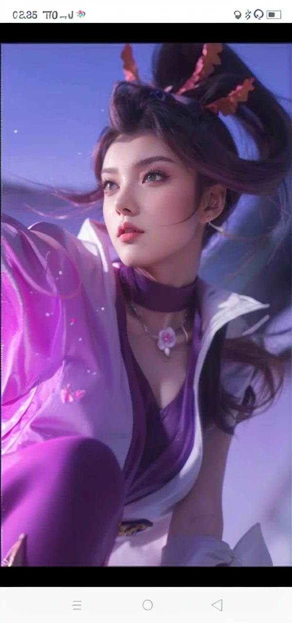 young woman pale skin, long bubblegum pink hair, pink eyebrows, big jade green eyes, buttoned nose, peach lips, small breasts, wide forehead, kimono of flowers and butterflies, Sakura Haruno, realist, 3D