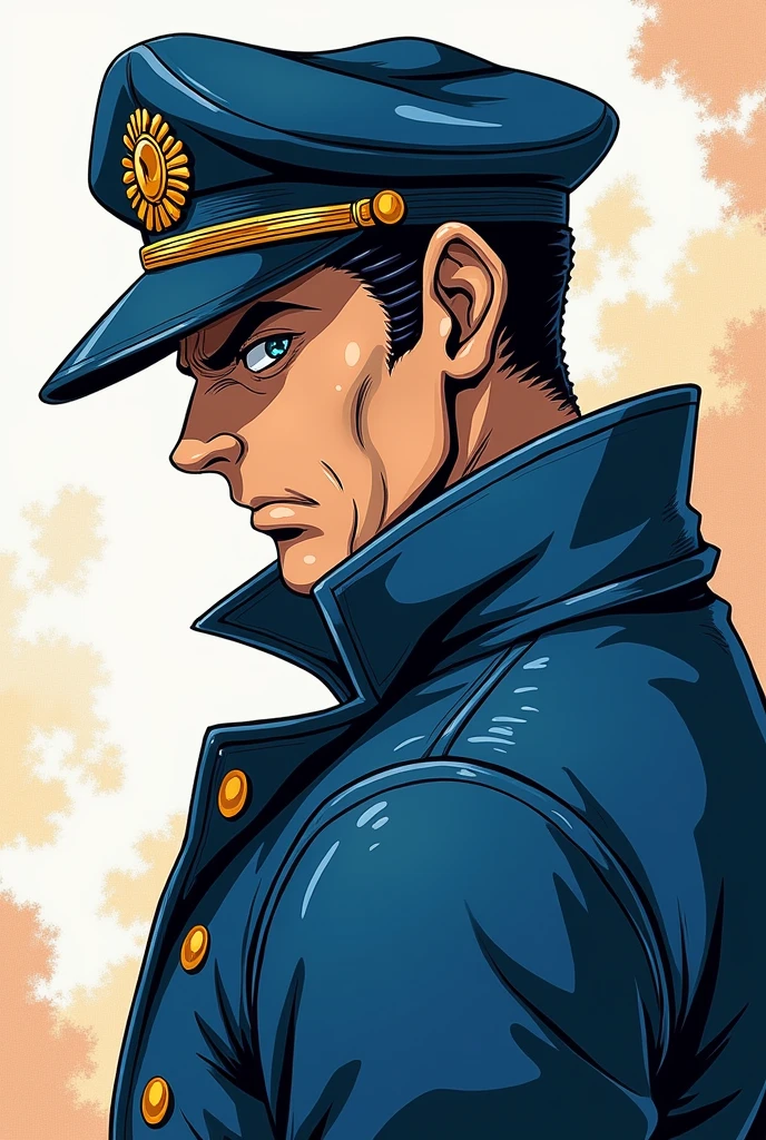Anime character wearing a blue jacket, Joseph Joestar, jotaro kujo, Jojo anime style, jotaro, Becoming a JoJo character, In Jojo\The Bizarre Adventure of, Ninja scroll anime style, an angry muscular army general, Kentaro Miura's Manga Art Style, JJBA, Joe Biden as a JoJo character, striking manga artstyle,Dwayne Johnson style,((Defective Japan))
Japanese student cap,((Japanese Banchou)),((Gaze to the upper left)),(((Japanese))),((昭和のEvil Face)),((Profile view, forward))
Getter Robo,Nagare Ryoma,Upper body naked,((Gofu Nagai)),Evil Face