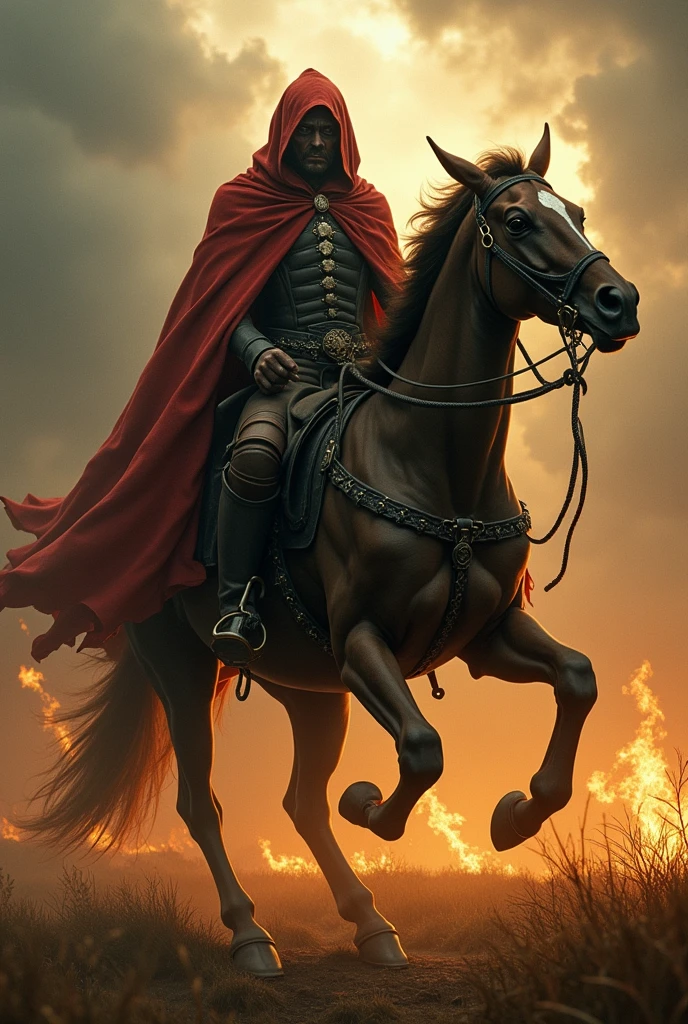 create the horseman of the apocalypse that represents hunger