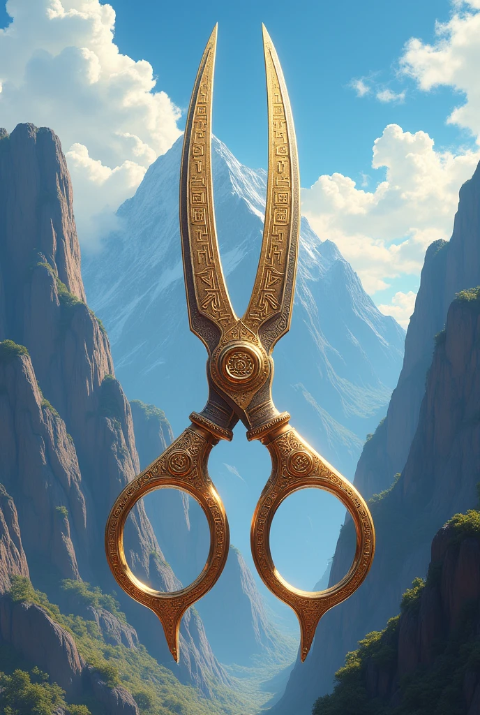 scissors inspired by Olympus drawn version