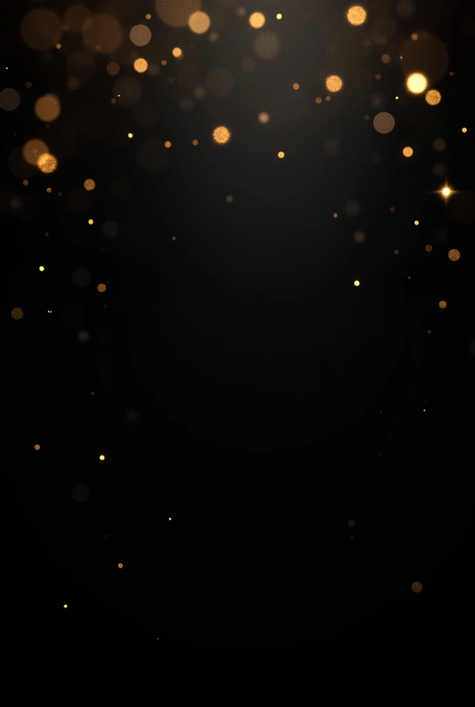 Black background image with gold spots, spots all around the image I need more