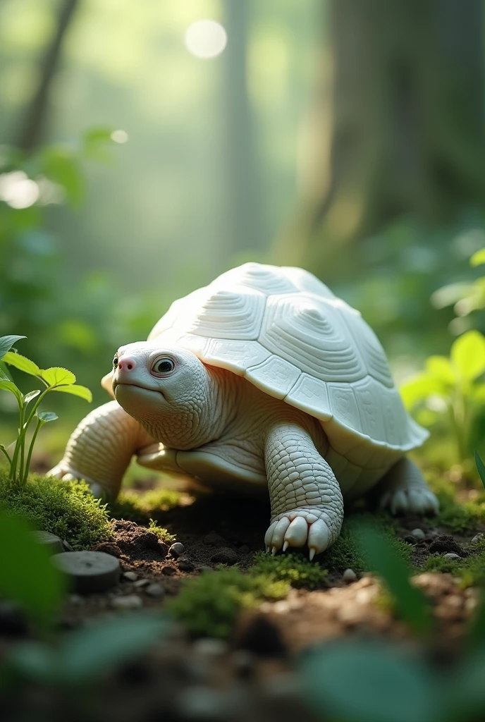 Albino tortoise