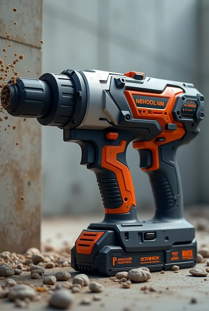 A tool called a demolition hammer More modern