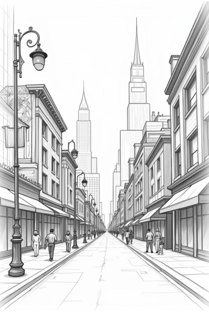 Pencil Drawings Easy Perspective Cityscapes Easier