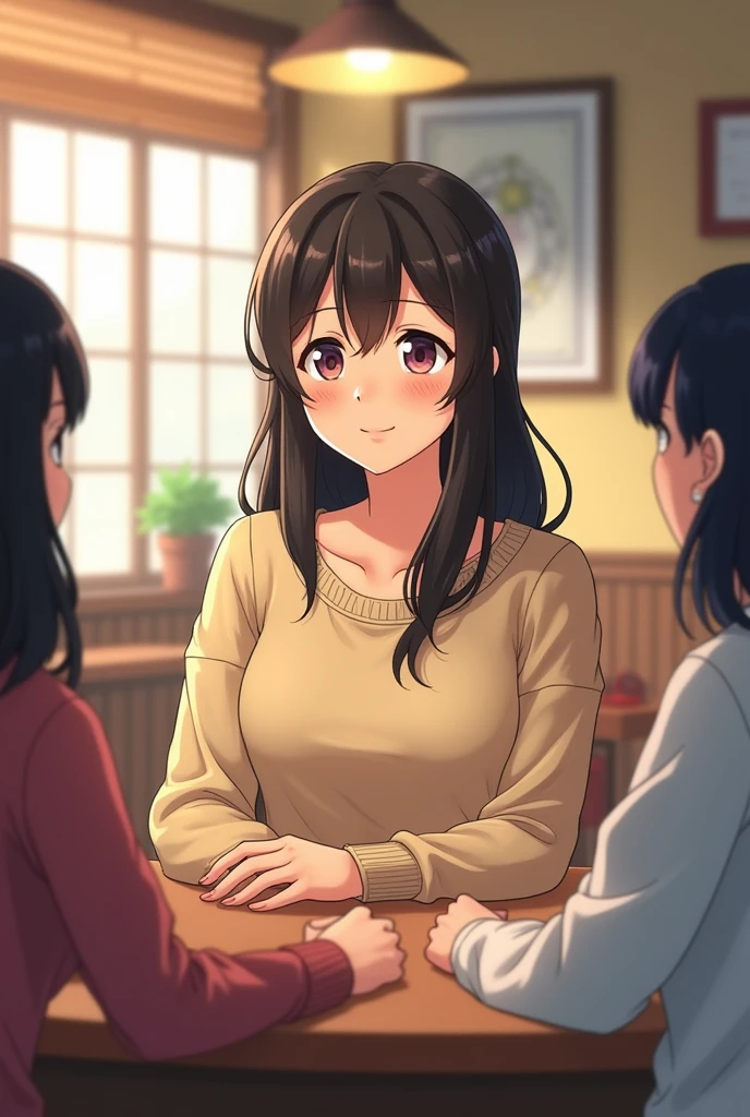 A woman who is kind to otakus