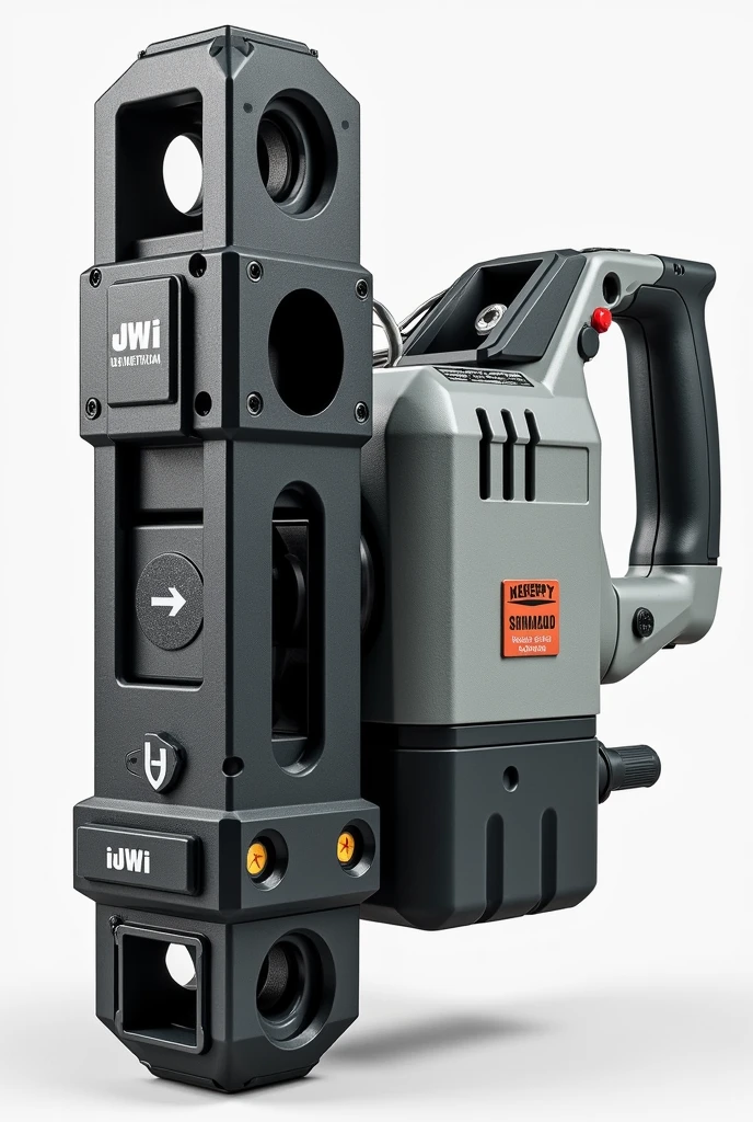 A tool called a modern hexagonal demolition hammer