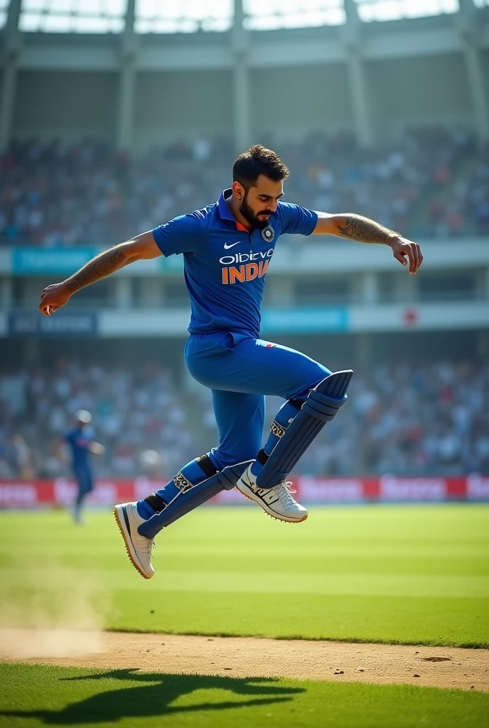 Virat kholi jumping