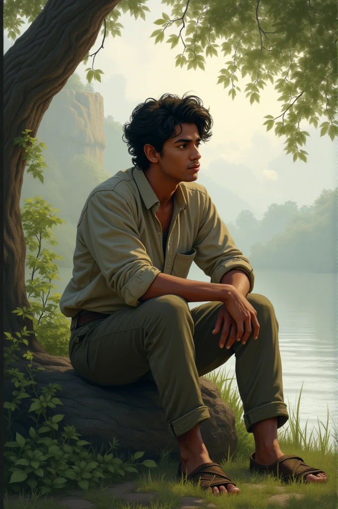 Realization: Ravi reflects on the experience. What lesson does he learn about courage and friendship?