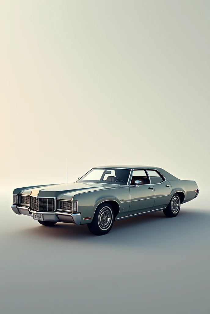 1971 Ford LTD gray color full hd car with dimensions