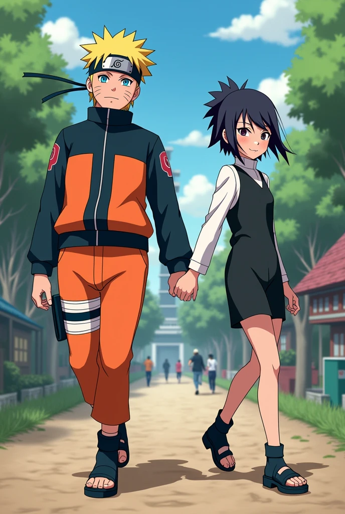Uzumaki Naruto swap body with yamanaka ino