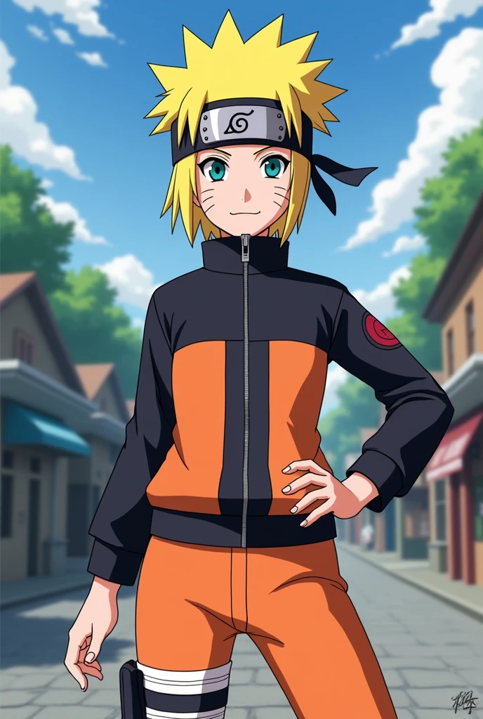 Uzumaki Naruto in haruno sakura body