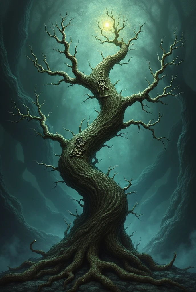 A Yu-Gi-Oh card of a simple twig