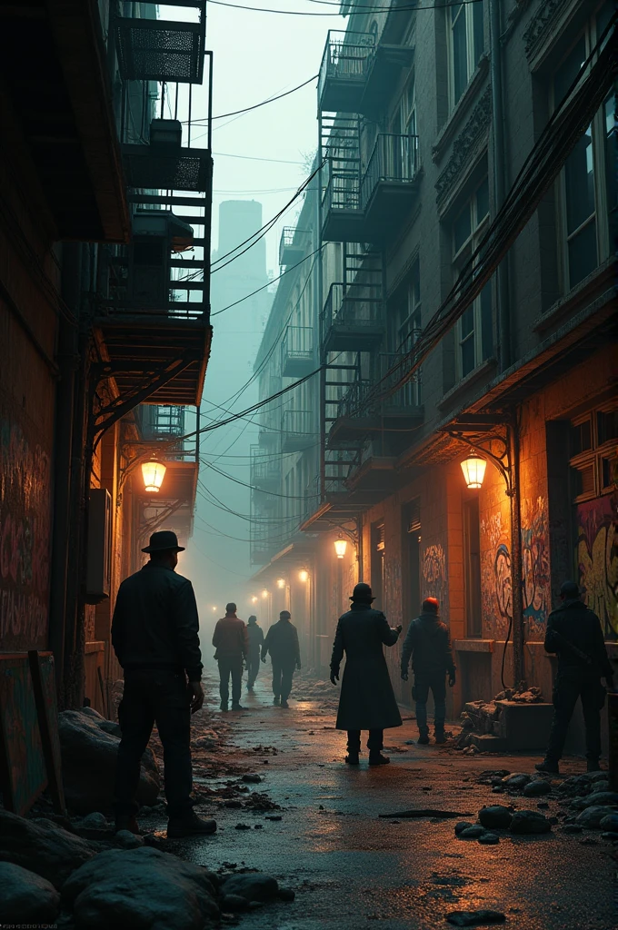 Street trap urban scenario