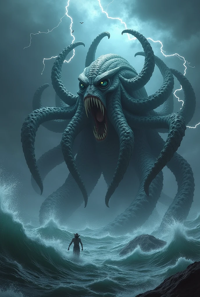 Very angry Kraken