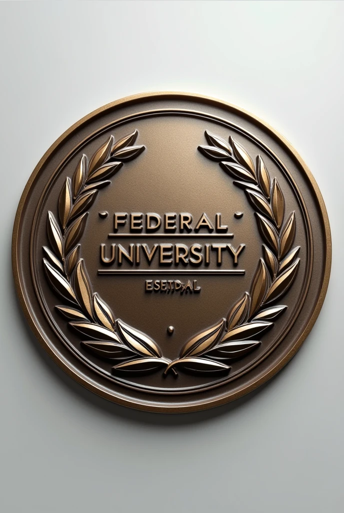 LOGO OF THE FEDERAL UNIVERSITY OF RURAL RIO DE JANEIRO IN THE FORM OF A MEDAL