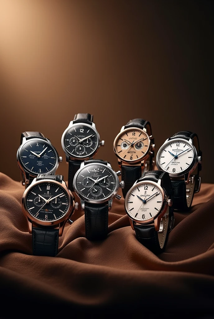 Various watch with the name of varieties duke in Spanish Let the text say original watchmaking in Spanish