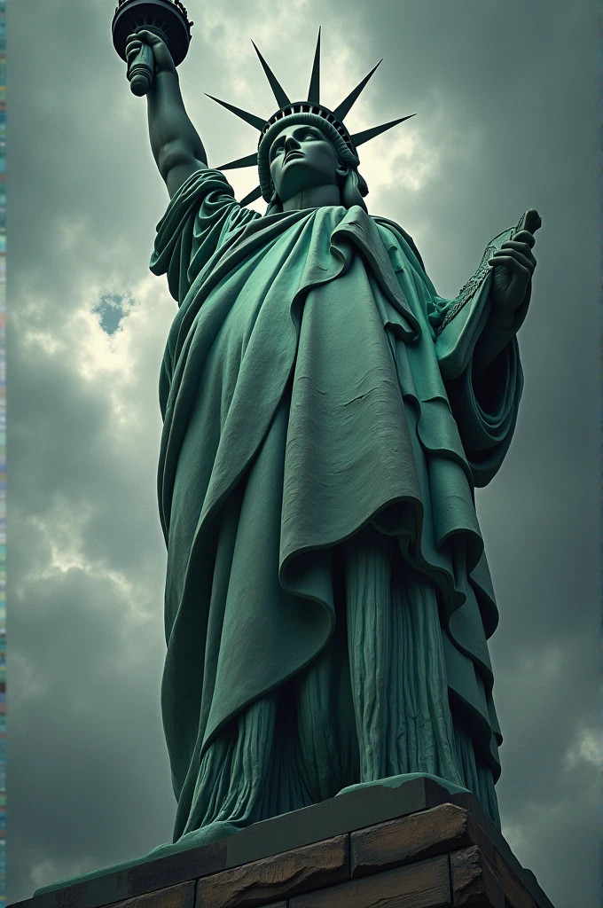 statue of liberty Clothes Cast Nipples
