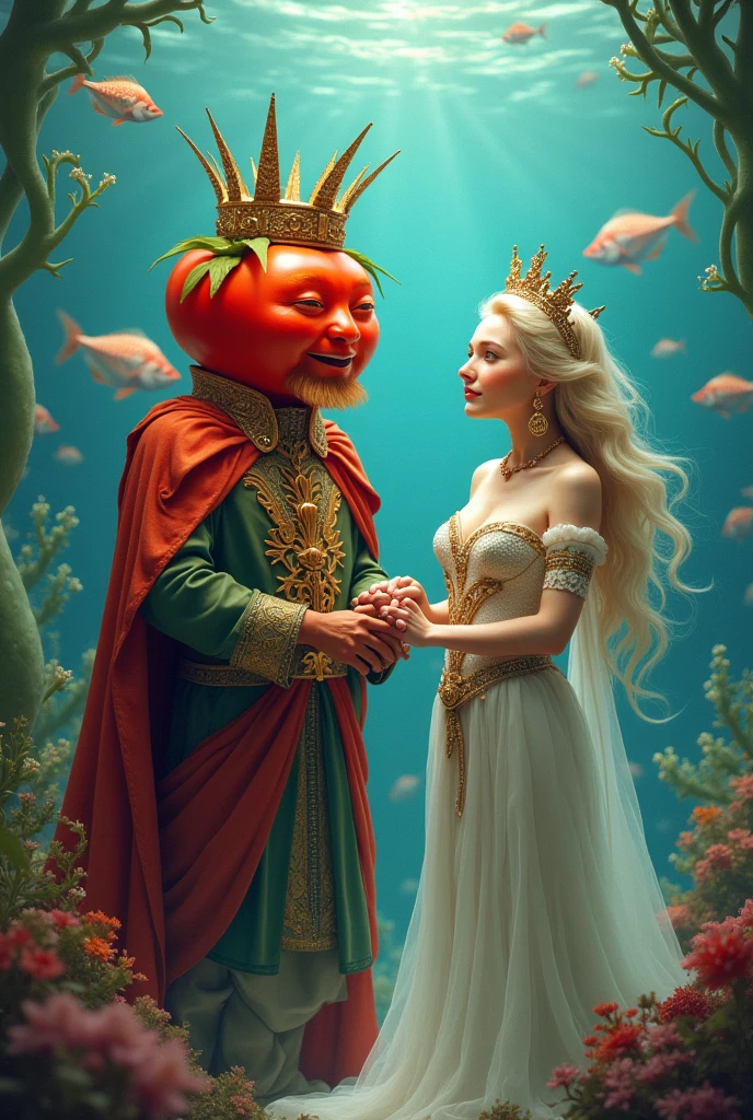 Tomato king and Fish Queen