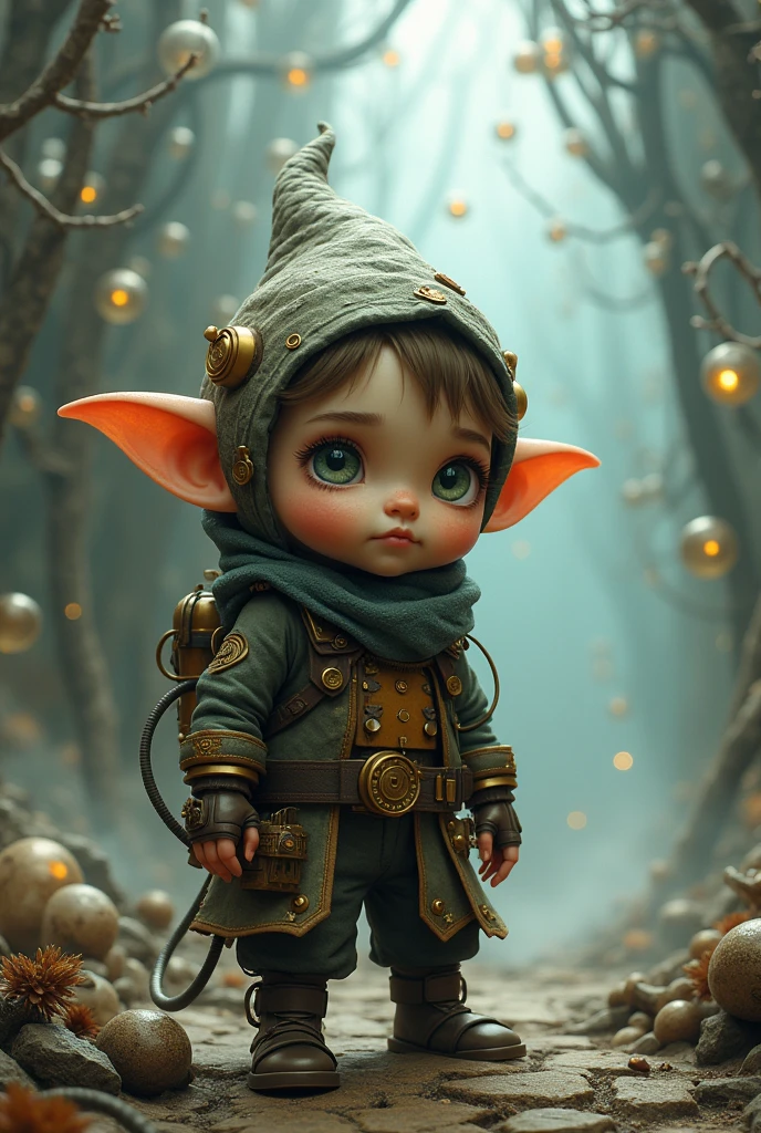 Gnome nigga steampunk bardo