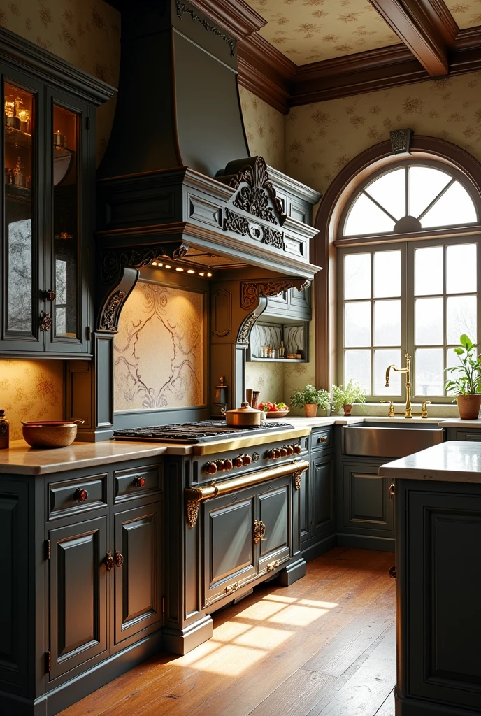 Victorian style kitchen